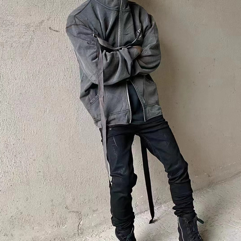 Askyurself Hoodie Zipper Hoodie Coat Tide