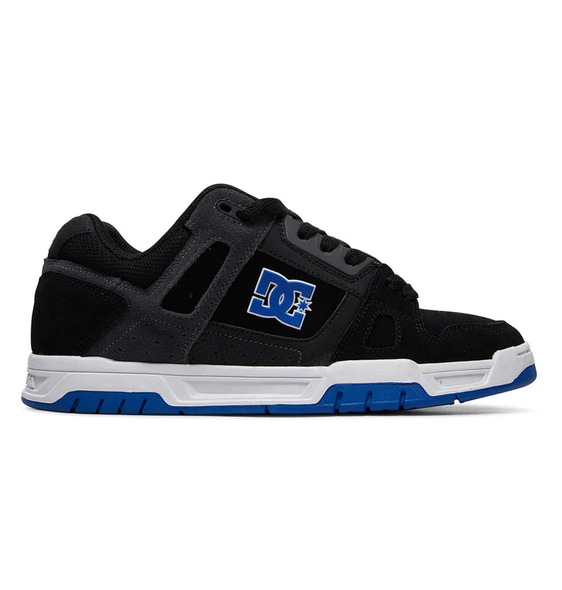 DC Men's Stag Shoes - Black/Blue