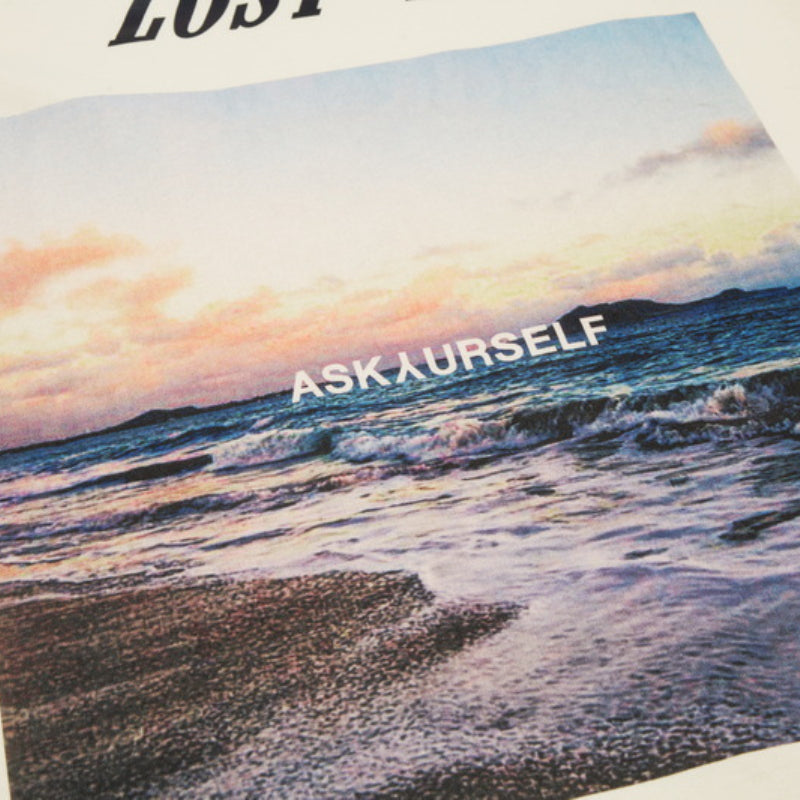 Askyurself T-shirts Loose Short Sleeve Reflective T-shirt