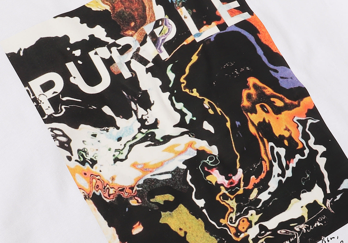 PURPLE  fashion T-shirt