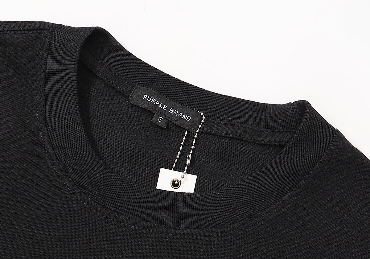 PURPLE  fashion T-shirt