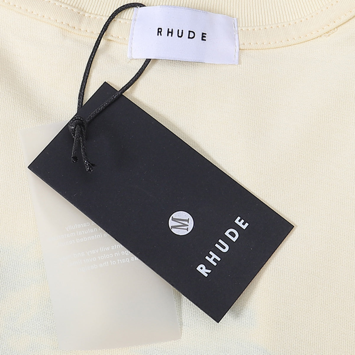 Rhude T-shirt Wheat Ear Badge Short Sleeve T-shirt