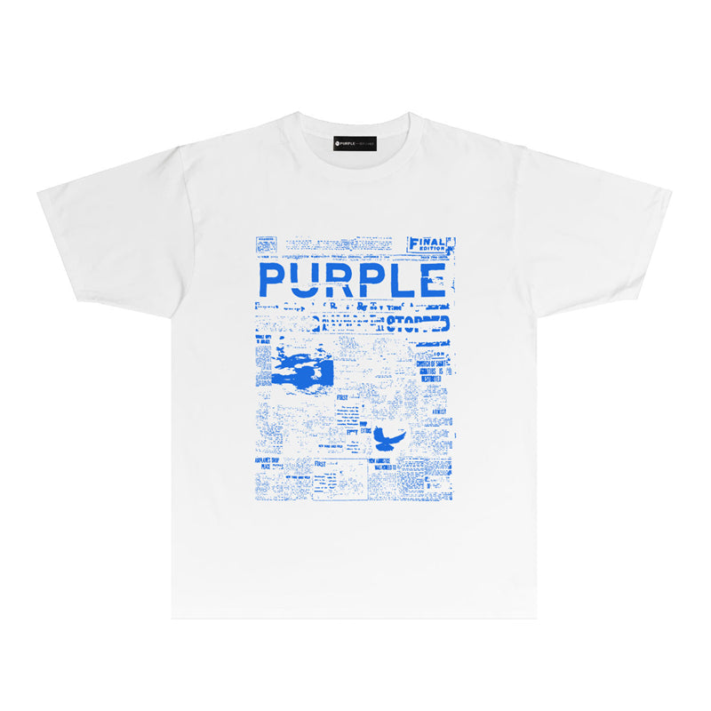 PURPLE  fashion T-shirt