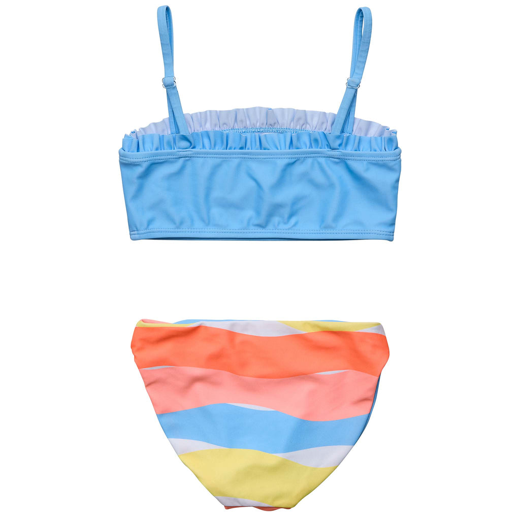 Good Vibes Frilled Bandeau Bikini - FINAL SALE
