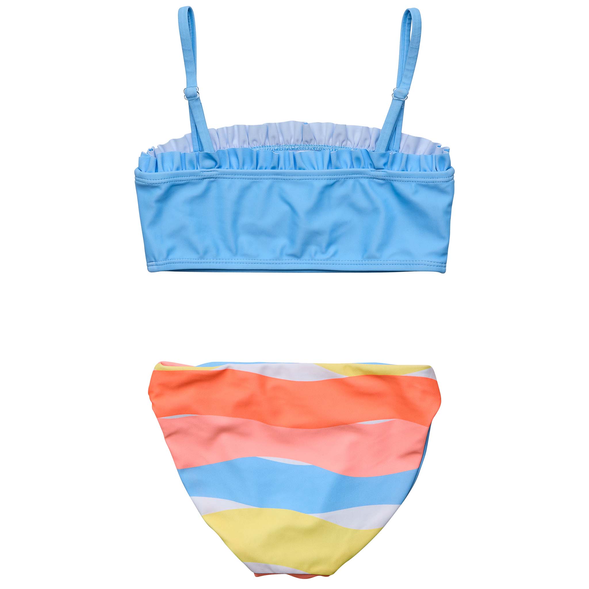 Good Vibes Frilled Bandeau Bikini - FINAL SALE