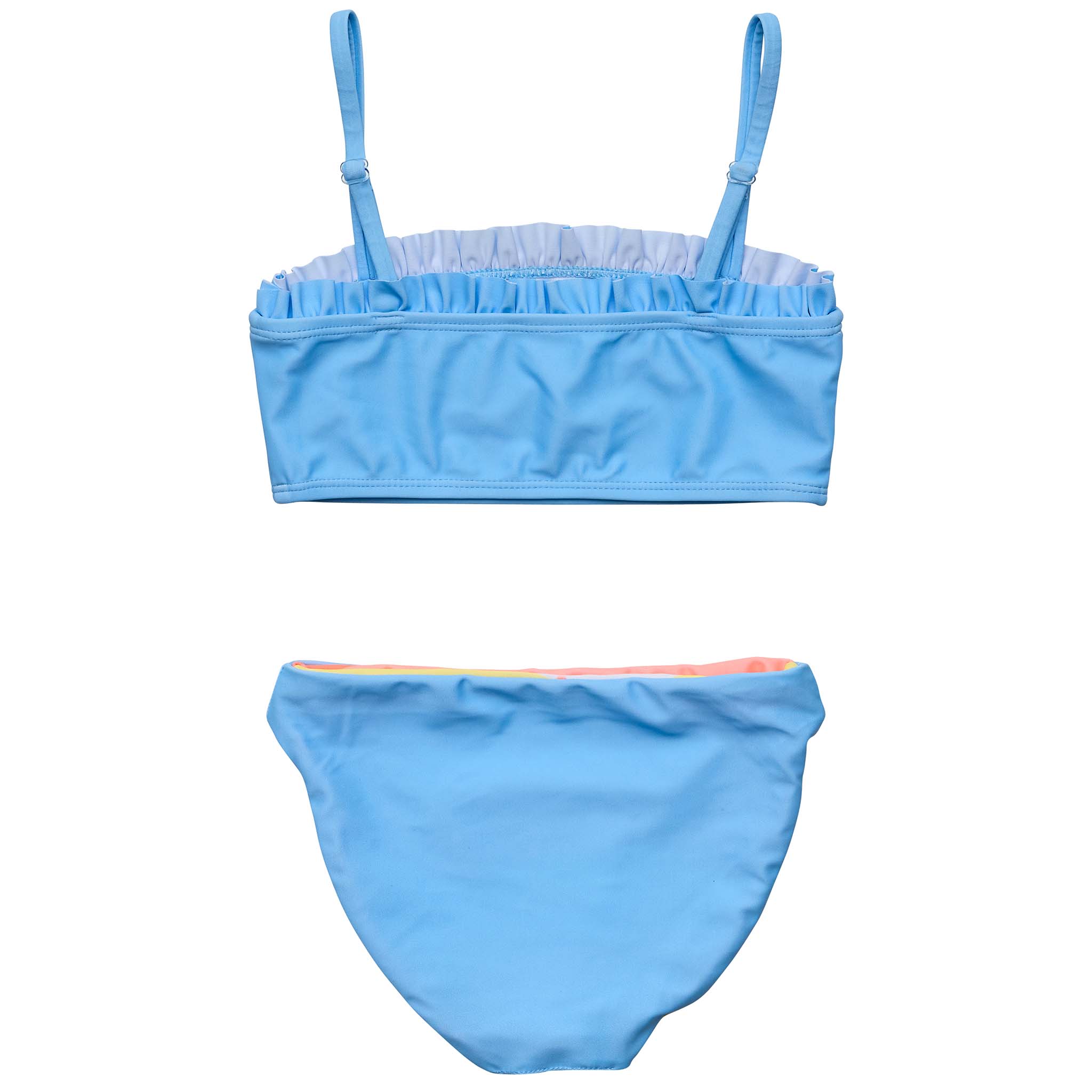 Good Vibes Frilled Bandeau Bikini - FINAL SALE