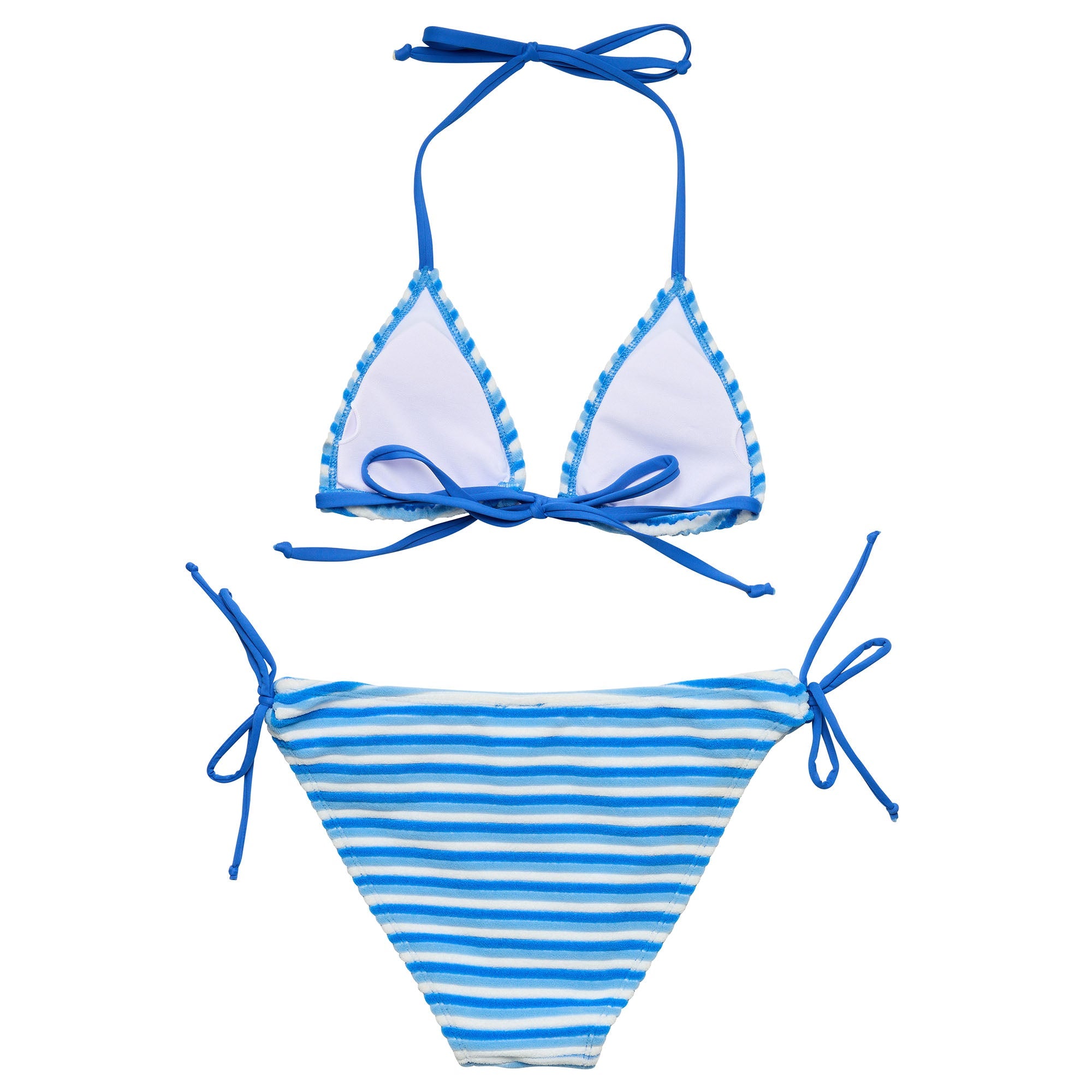 Surfside Stripes Triangle Bikini