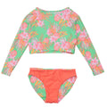 Coastal Shells Sustainable Crop LS Rash Top Set