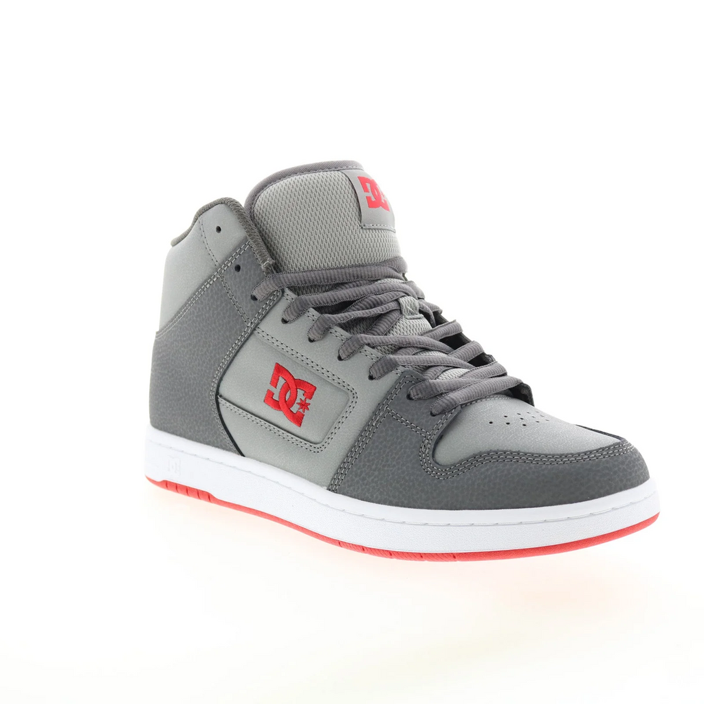 DC Men's Manteca 4 Hi Shoes - White/Grey/Orange