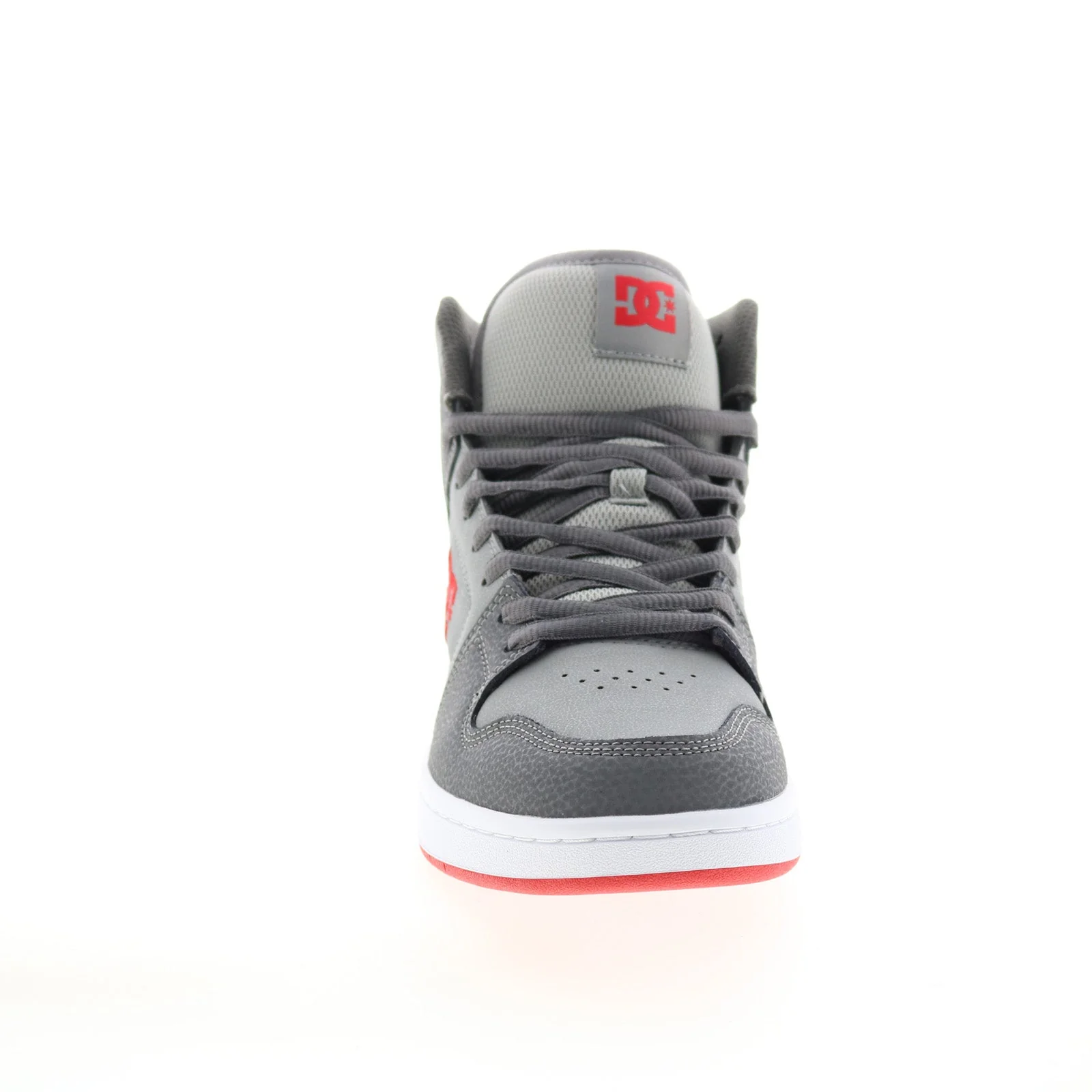 DC Men's Manteca 4 Hi Shoes - White/Grey/Orange