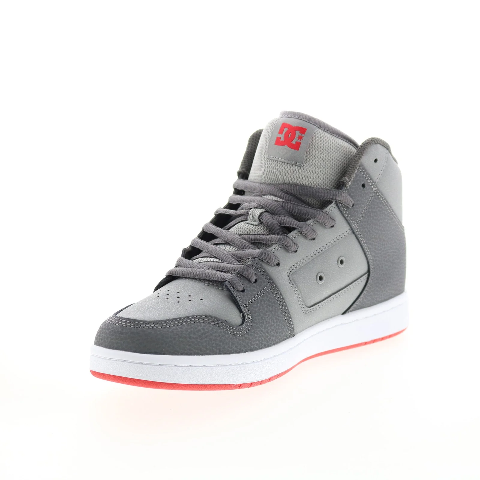 DC Men's Manteca 4 Hi Shoes - White/Grey/Orange