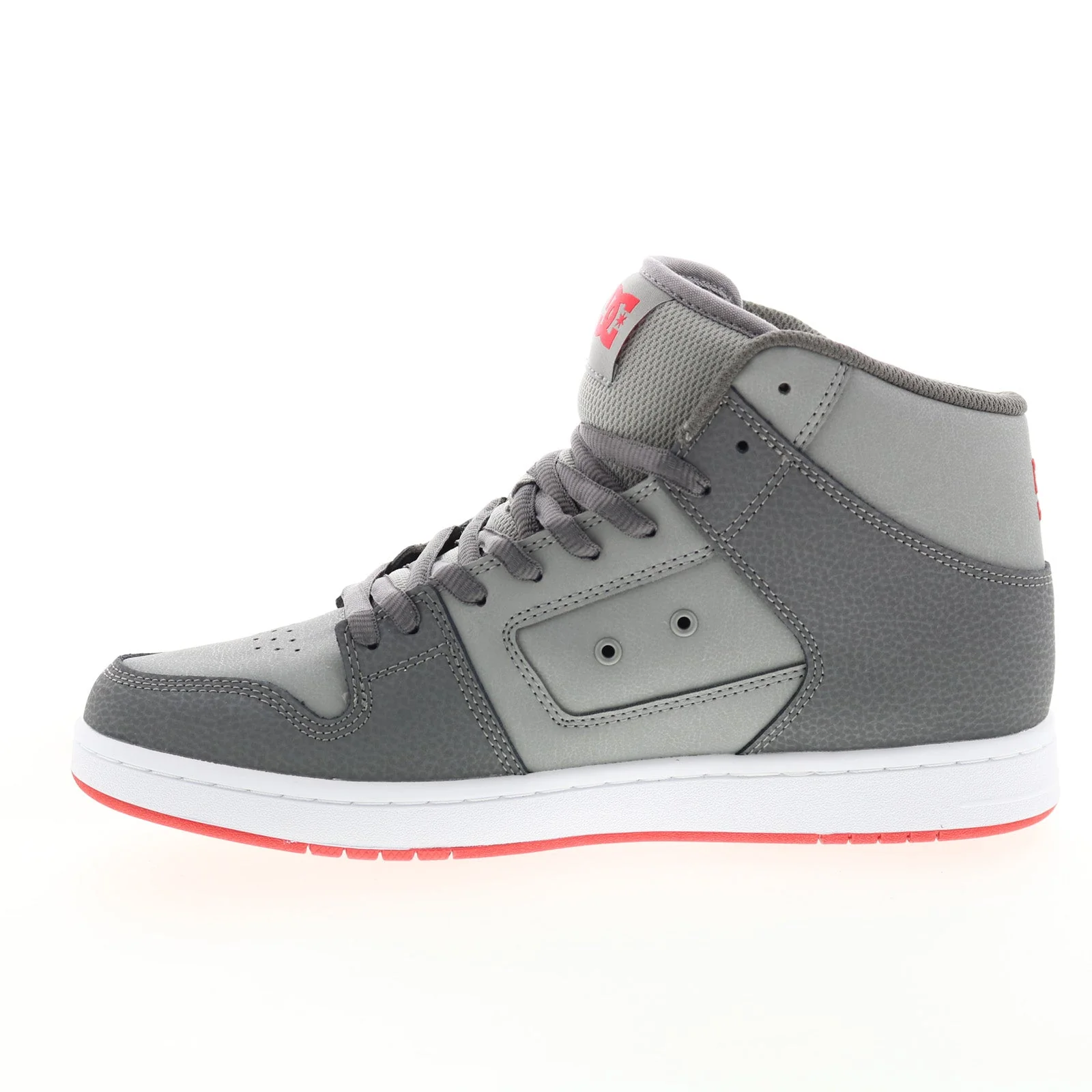 DC Men's Manteca 4 Hi Shoes - White/Grey/Orange