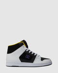 DC Men's Manteca 4 Hi Shoes - Black/White/Purple