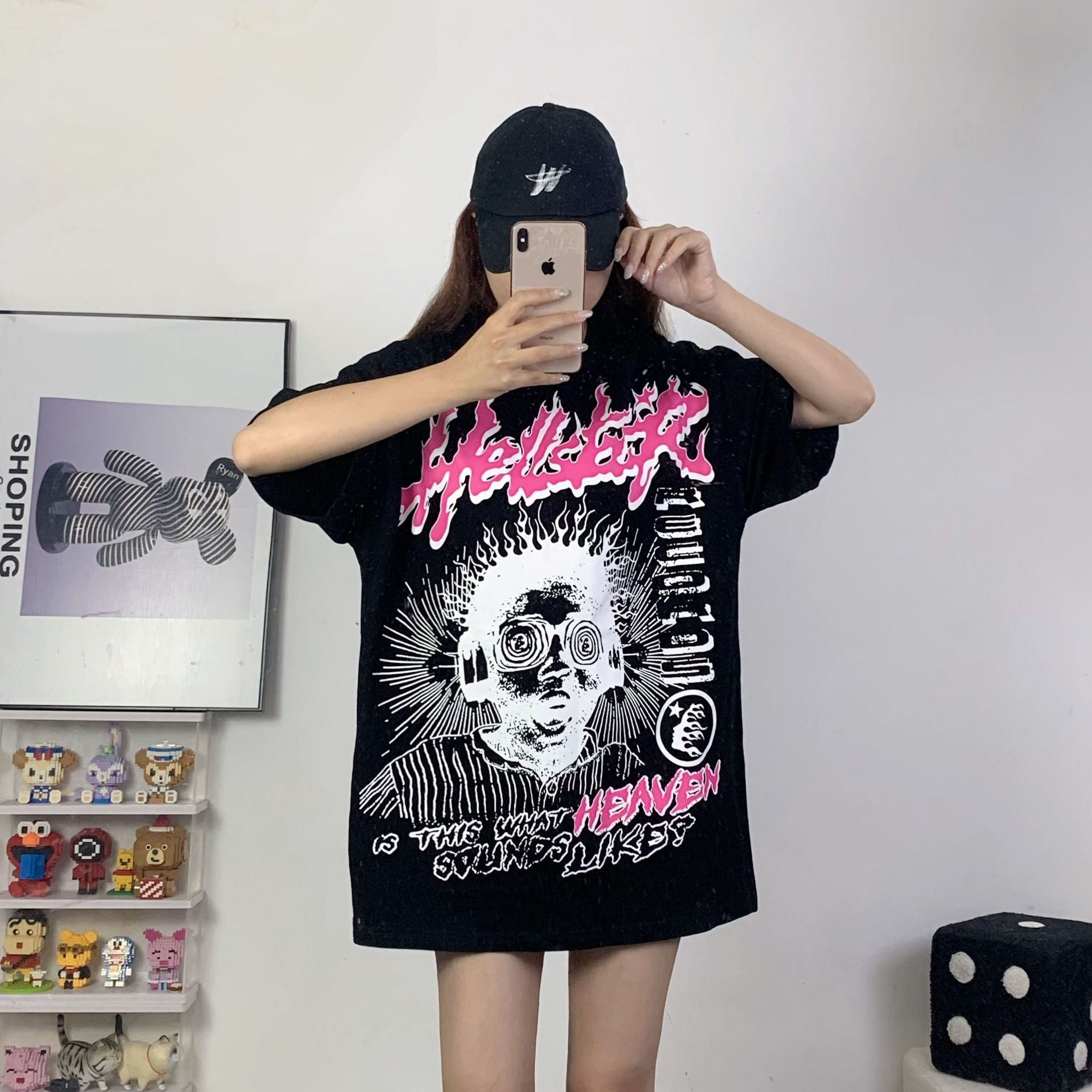 Hellstar T-shirt Summer Creative Pattern Unisex