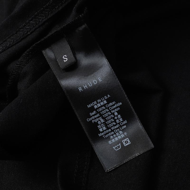 Rhude T-shirt Leopard Print Short Sleeve T-shirt