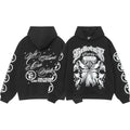 Hellstar Hoodie Letter Print Male Female Casual