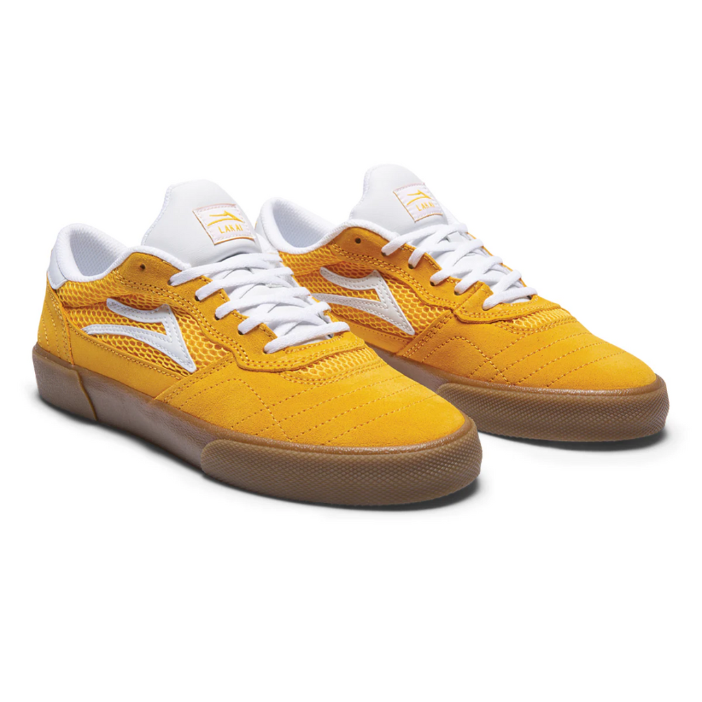Lakai Men's Cambridge Shoes - Gold/Gum Suede