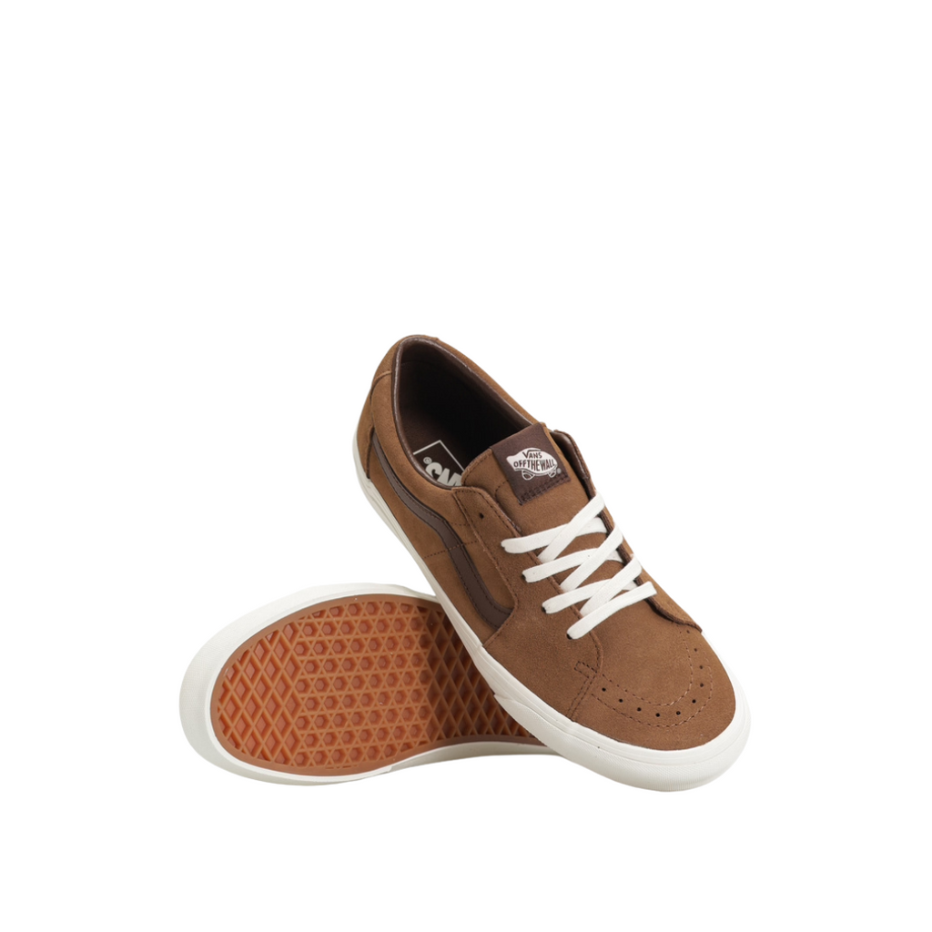 Vans Unisex FU Sk8-Low Shoes Suede Brown