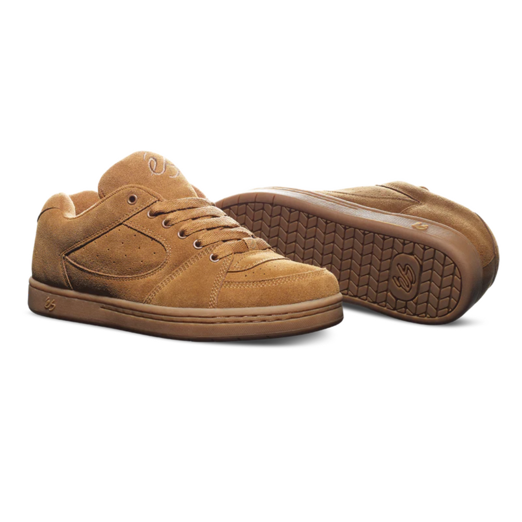 ES Men's Accel OG Shoes - Brown/Gum
