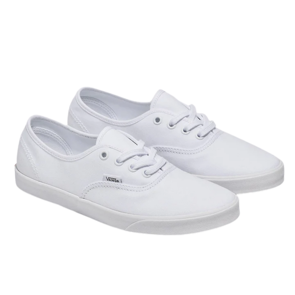 Vans Unisex FU Authentic LowPro Shoes - White/White
