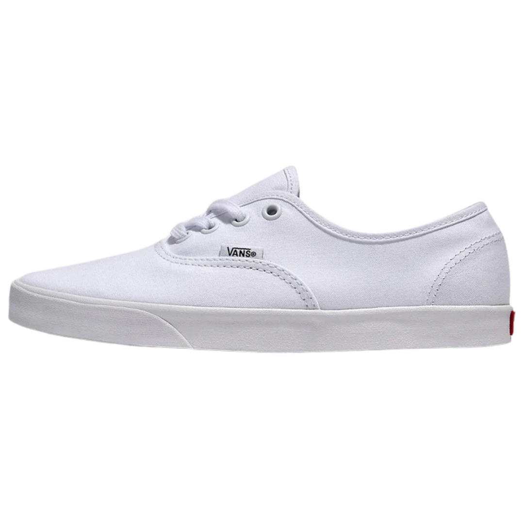 Vans Unisex FU Authentic LowPro Shoes - White/White