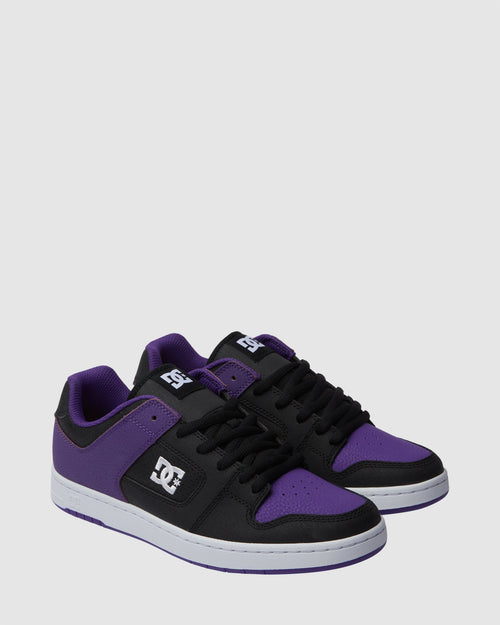 DC Men's Manteca 4 Shoes - Black/Purple/Orange