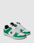 DC Men's Manteca 4 Shoes - Green/White/Yellow