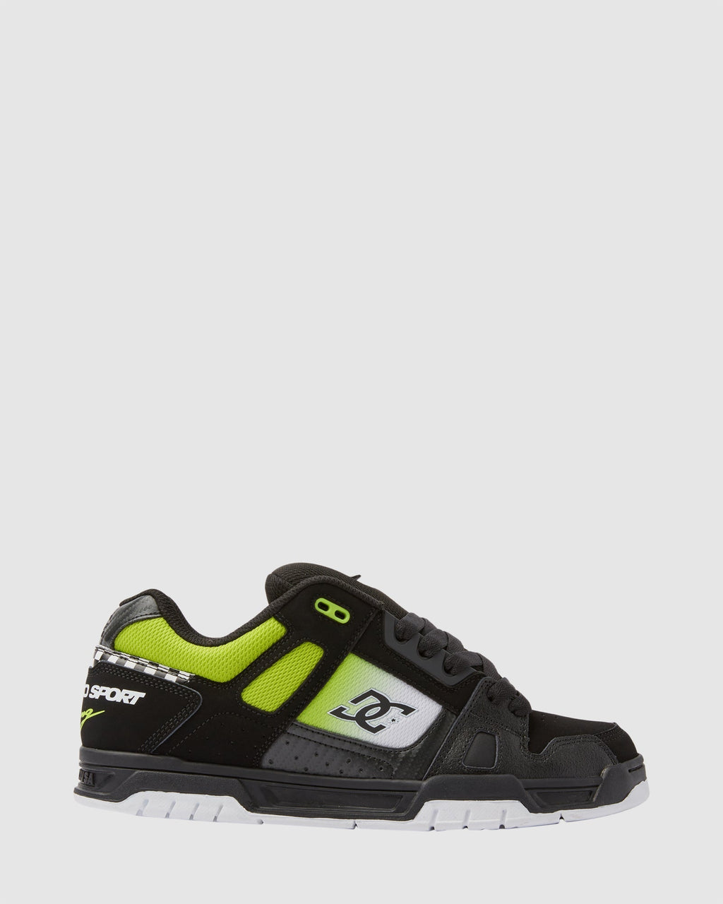 DC Men's Stag Se Shoes - Black/Green/White