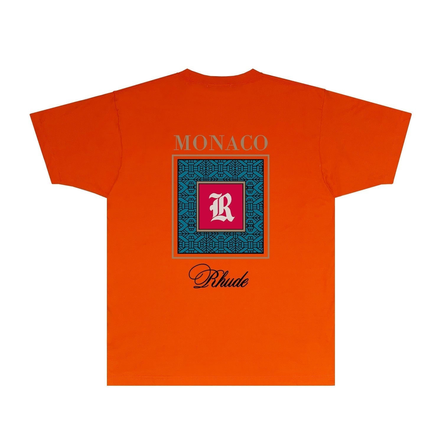 Rhude T-shirts Printed Trendy Pure Cotton
