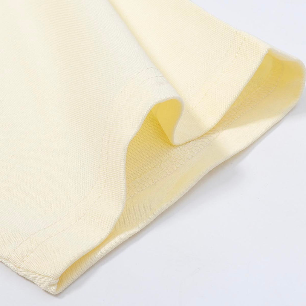 Rhude T-shirts Collegiate Cotton Casual Short Sleeve Men and Women