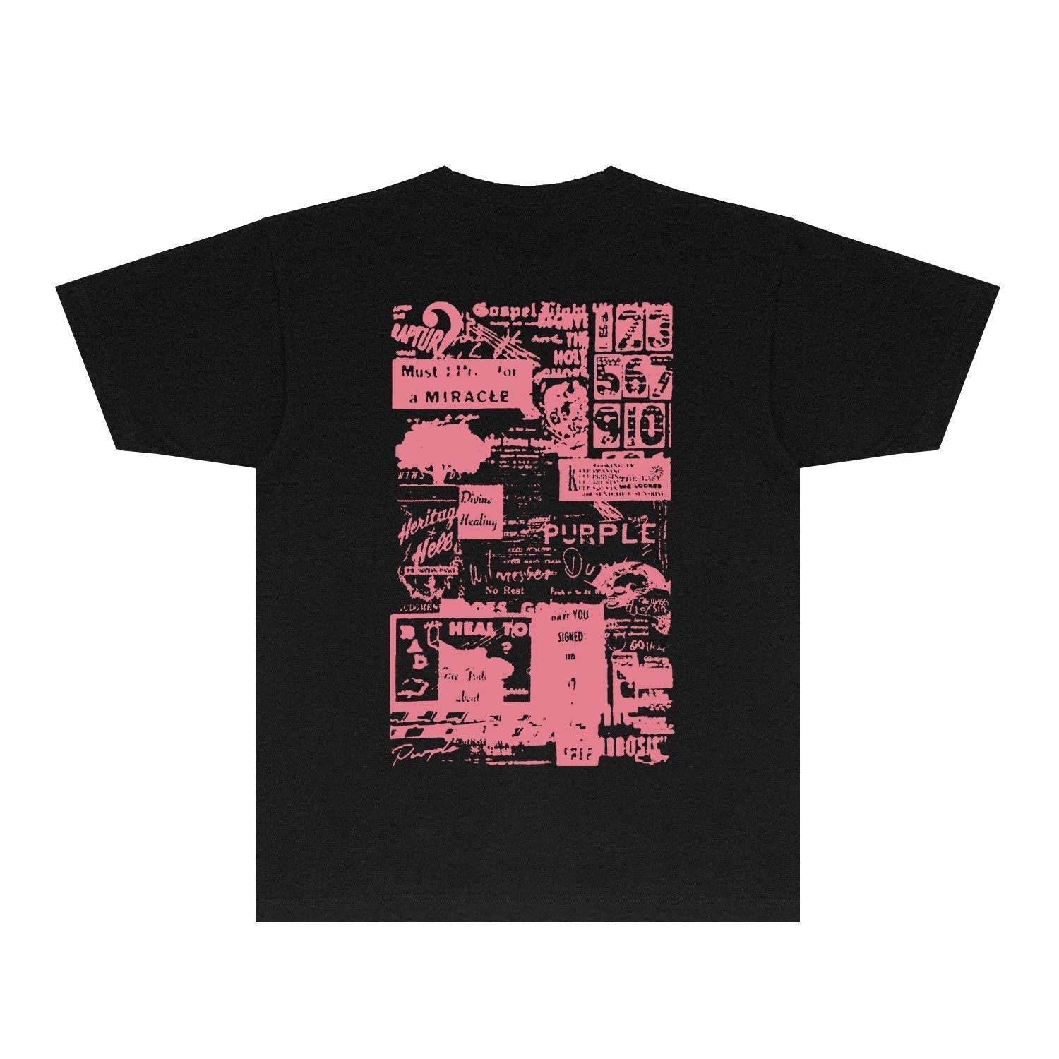 PURPLE  fashion T-shirt