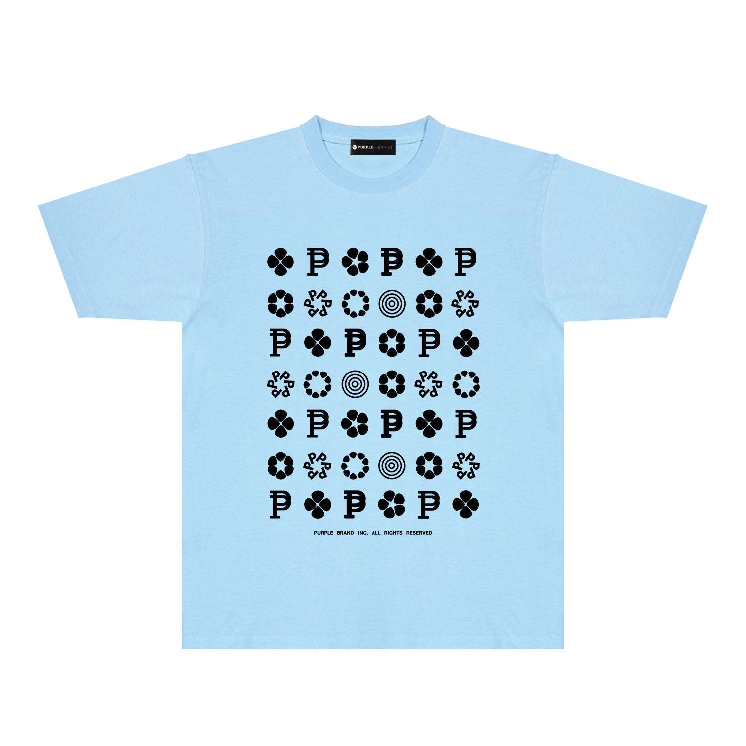 PURPLE  fashion T-shirt