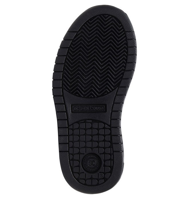 DC Mens Court Graffik Shoes - Black/Black/Green