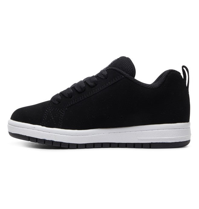 DC Mens Court Graffik Shoes - Black/Black/Green