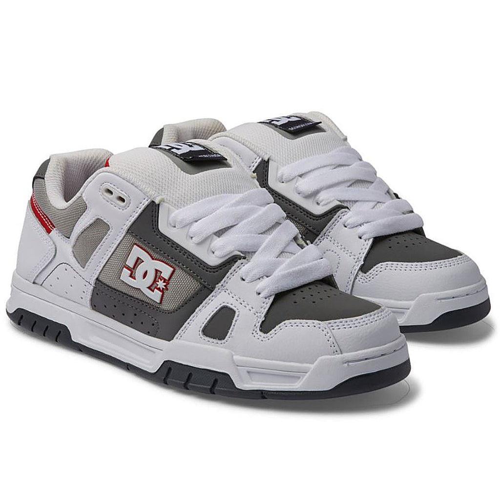 DC Men's Stag Shoes - Tan/Grey/Dark Red